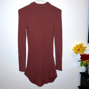 Mini sweater like dress